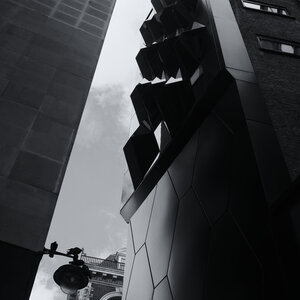 Wall, and pigeons